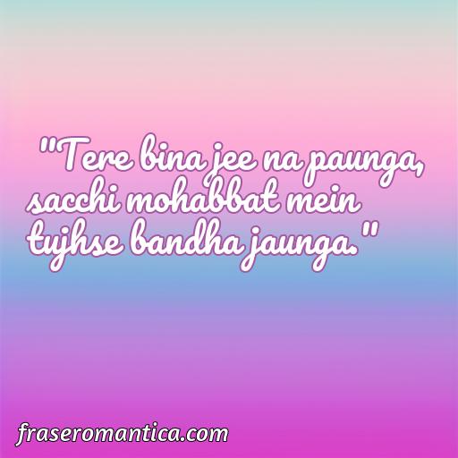 Hermosa frase de amor hindú, frases de amor hindú